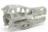 Carved Labradorite Dinosaur Skull #218492-6
